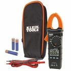 Clamp Meter, Digital AC Auto-Ranging Tester, 400 Amp, Clamp Meter measures AC current via the clamp and AC/DC voltage, resistance and continuity via test-leads