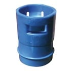 Reducer, Size 1 Inch to 3/4 Inch, Length 1.85 Inches, Material Thermoplastic, Color Blue