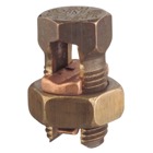 Type H - High Strength Split-Bolt Connector, Conductor Range for Equal Main and Tap 4 Sol-8 Sol, Conductor Range for Min Tap with One Max Main 14 Sol