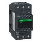 IEC contactor, TeSys Deca, nonreversing, 40A, 30HP at 480VAC, up to 100kA SCCR, 3 phase, 3 NO, 120VAC 50/60Hz coil, open