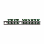 Eaton CH Loadcenter and Breaker Accessories - 10 Terminal Ground Bar Kit,1-3/4 in mounting hole distance,Ground bar kit,CH,10 terminals,0.75 in,CH loadcenters, for 4/8 and 8/16 circuit loadcenters