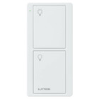 Lutron 2-Button Pico Smart Remote Control for Caseta Wireless Switch, White