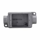 Eaton Crouse-Hinds series Condulet FS device box, Shallow, Feraloy iron alloy, Single-gang, C shape, 3/4"