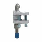 Eaton Crouse-Hinds series LCC cable tray conduit clamp, Cast iron, 3/4", For use with outside rail tray