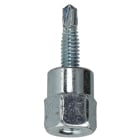 Bottom Mount Rod Hanger, Steel material, 1/4-20 x 1 in. Size, 0.036 to 0.188 in. self drilling range, #3 point style